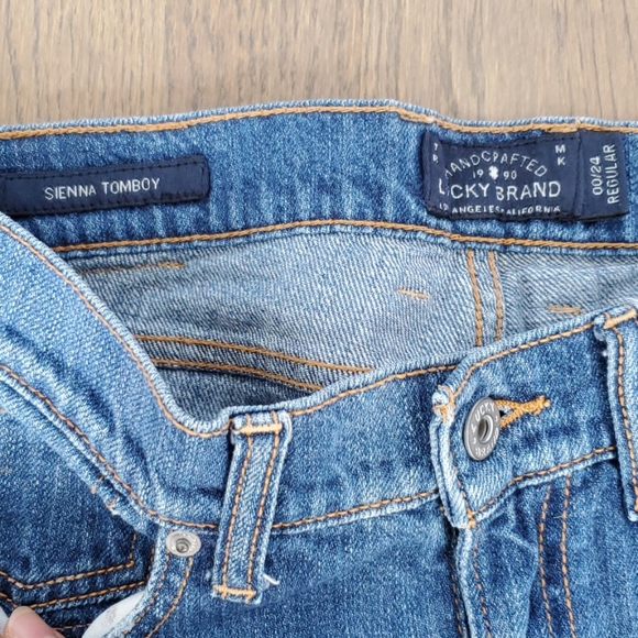 Lucky Brand Sz 24 Sienna Tomboy - Picture 2 of 4